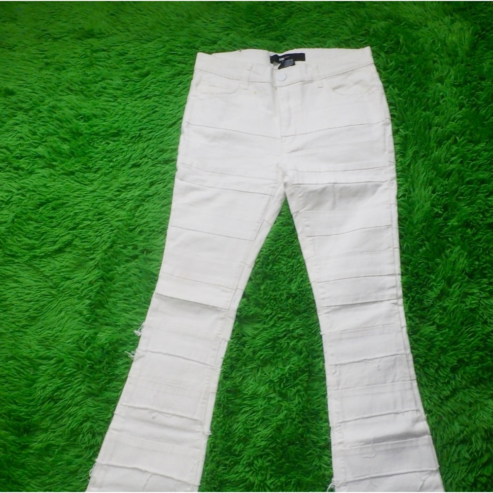 White Flared Jeans